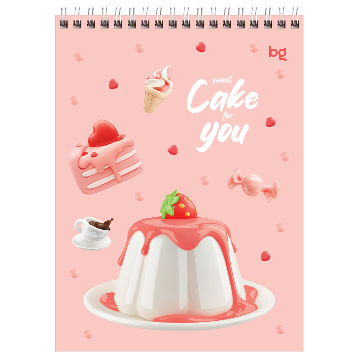Блокнот А5 40л. на гребне BG "Best desserts" — изображение 6